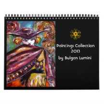 Paintings Collection by Bulgan Lumini -  2013 Wall Calendars