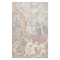 Paintings Cycle For Maria De 'Medici, Queen Of Fra Customized Stationery