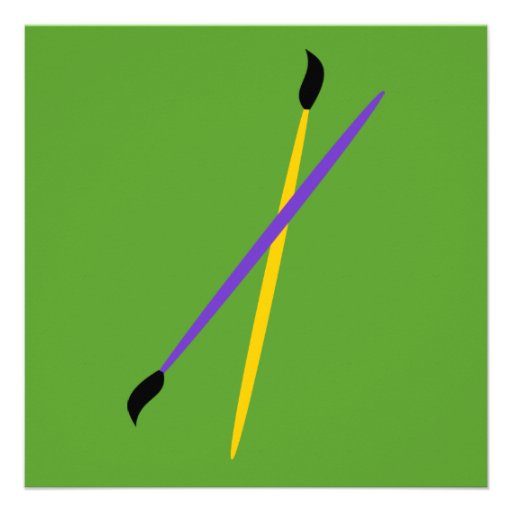 Paints and Brushes Custom Invites