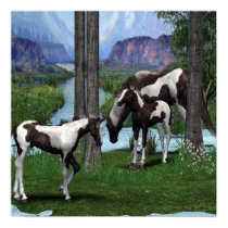 Paints at the Water Poster posters by towalj Paints at the Water Poster posters