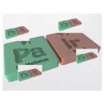 Pair as Pa Protactinium and Ir Iridium letterhead