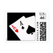 Pair of Aces Postage