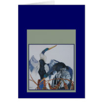 Pair of Anhingas Greeting Card