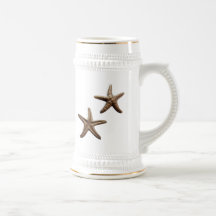 Pair of Brass Starfish Mug