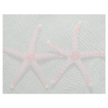 Pair of candy cane starfish from Palau Customized Letterhead