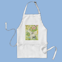 Pair of Cranes Apron aprons