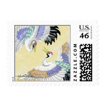 Pair of Cranes S Postage