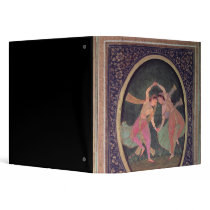 Pair of dancing girls performing a Kathak Binders