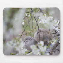 Pair of Doves Mousepad by deesbasenjis Pair of Doves Mousepad