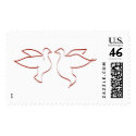 Pair Of Doves Wedding postage