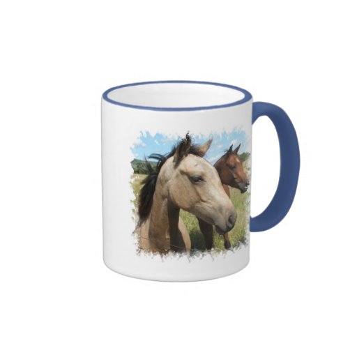 Pair of Horses Coffee Mug