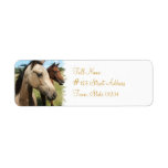 Pair of Horses Mailing Labels