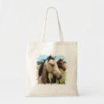 Pair of Horses Small Canvas Bag