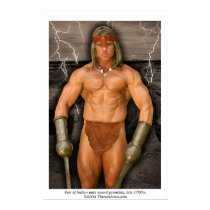 Pair of Indian pata sword gauntlets - poster posters