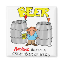 Pair of Kegs magnets