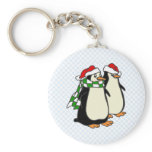 Pair of Penguins Keychain