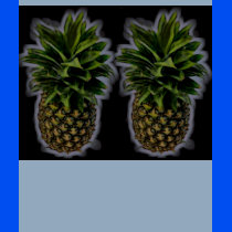 Pair of Perky Pineapples Shirt