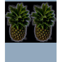 Pair of Perky Pineapples t-shirts