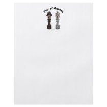 Pair of Queens Chess Dogs Flyer