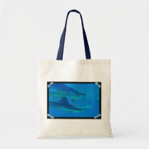 Pair of Sharks Small Tote Bag