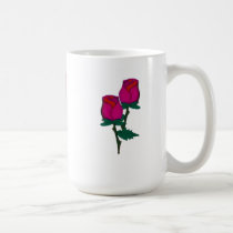 Pairs of Red Roses Mug mugs