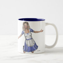 País de las maravillas Alicia Taza