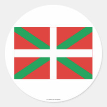 País Vasco (Euskadi) flag Stickers