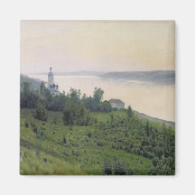 Paisaje frío, 1889 imanes para frigoríficos