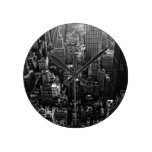 Paisaje Nueva York del reloj wall clocks