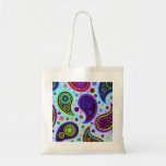 Paisley 2.0-Light Background Canvas Bags