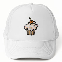 paisley and hearts cupcake hats
