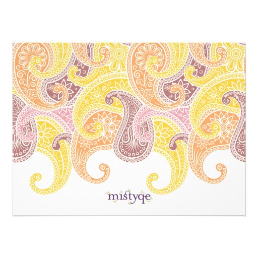 Paisley Annaprashan (First Rice) Invitation