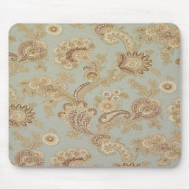 Paisley Bandana Western Tan Mouse Pad