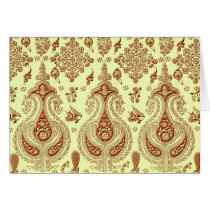 Paisley Blank Note cards