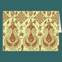 Paisley Blank Note cards