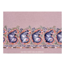 Paisley Border, by Darlene P. Coltrain posters