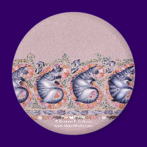 Paisley Border, Paisley Border Darlene P. Colt... magnets