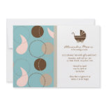 Paisley &amp; Buggy Baby Shower Invitation