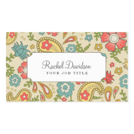 Paisley Business Cards