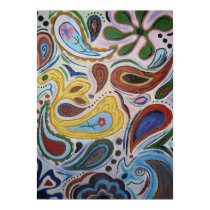 Paisley Canvas posters by Ginabean77 Paisley Canvas posters