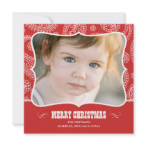 Paisley Cowboy Christmas Cards Personalized Announcements