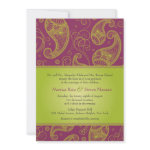 Paisley Dreams Wedding Invitation