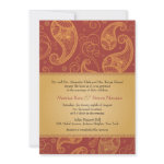 Paisley Dreams Wedding Invitation