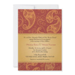 Paisley Dreams Wedding Invitation