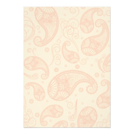 Paisley Dreams Wedding Invitation
