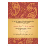 Paisley Dreams Wedding Personalized Invite