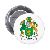 Paisley Family Crest Button