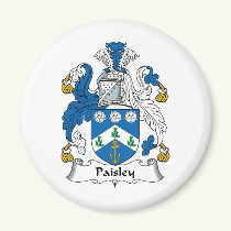 Paisley Family Crest Magnet