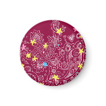 Paisley Fantasy Magnet