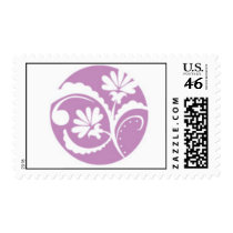 Paisley Floral Design Postage